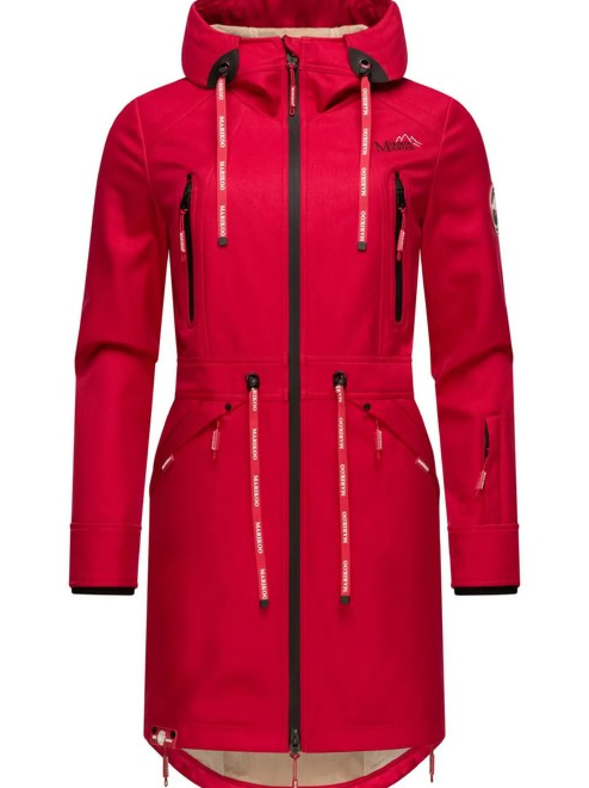 Marikoo Damen Funktionsmantel - Racquellee in fuchsia