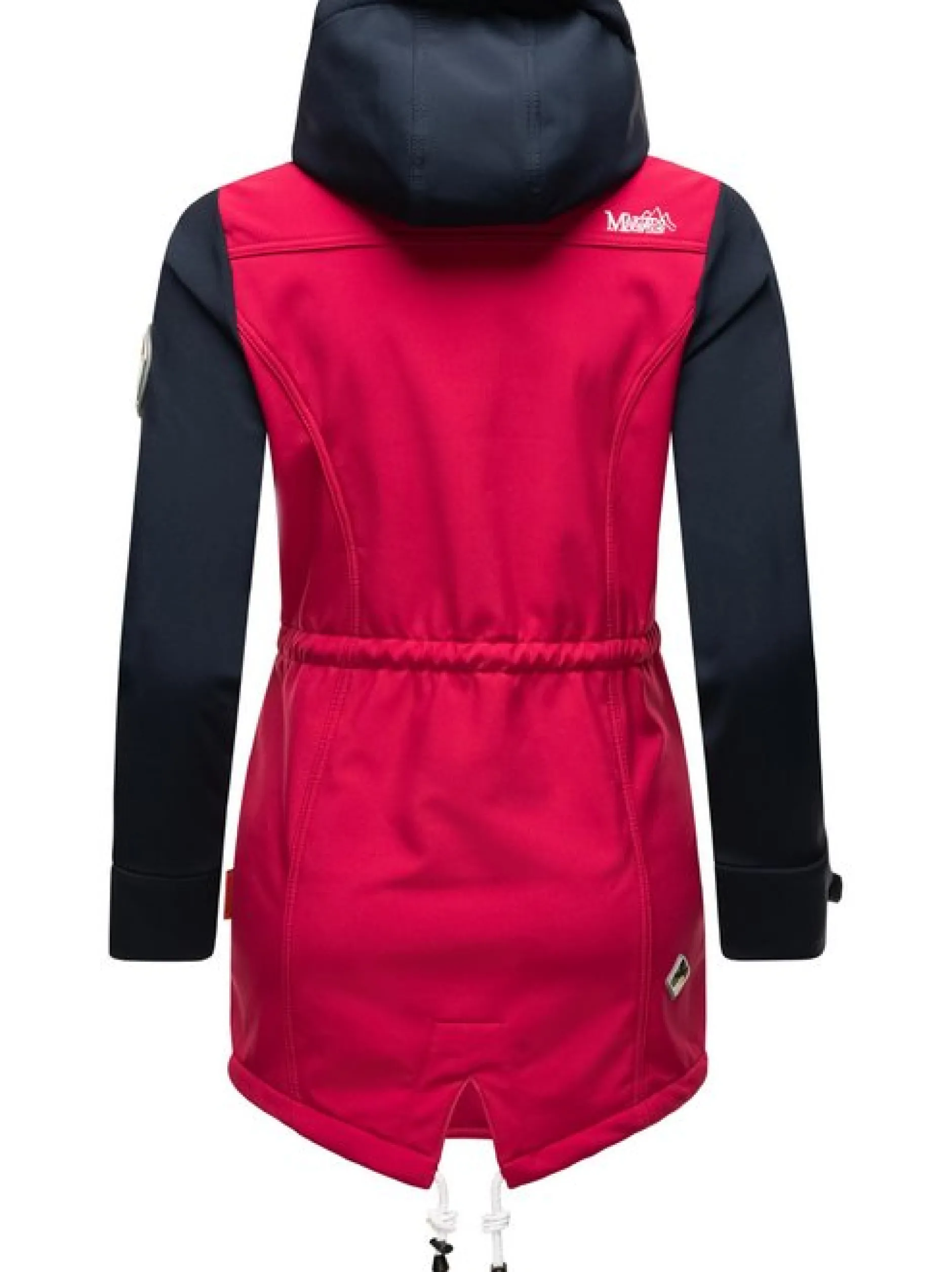 Marikoo Damen Funktionsmantel - Zimtzicke in fuchsia