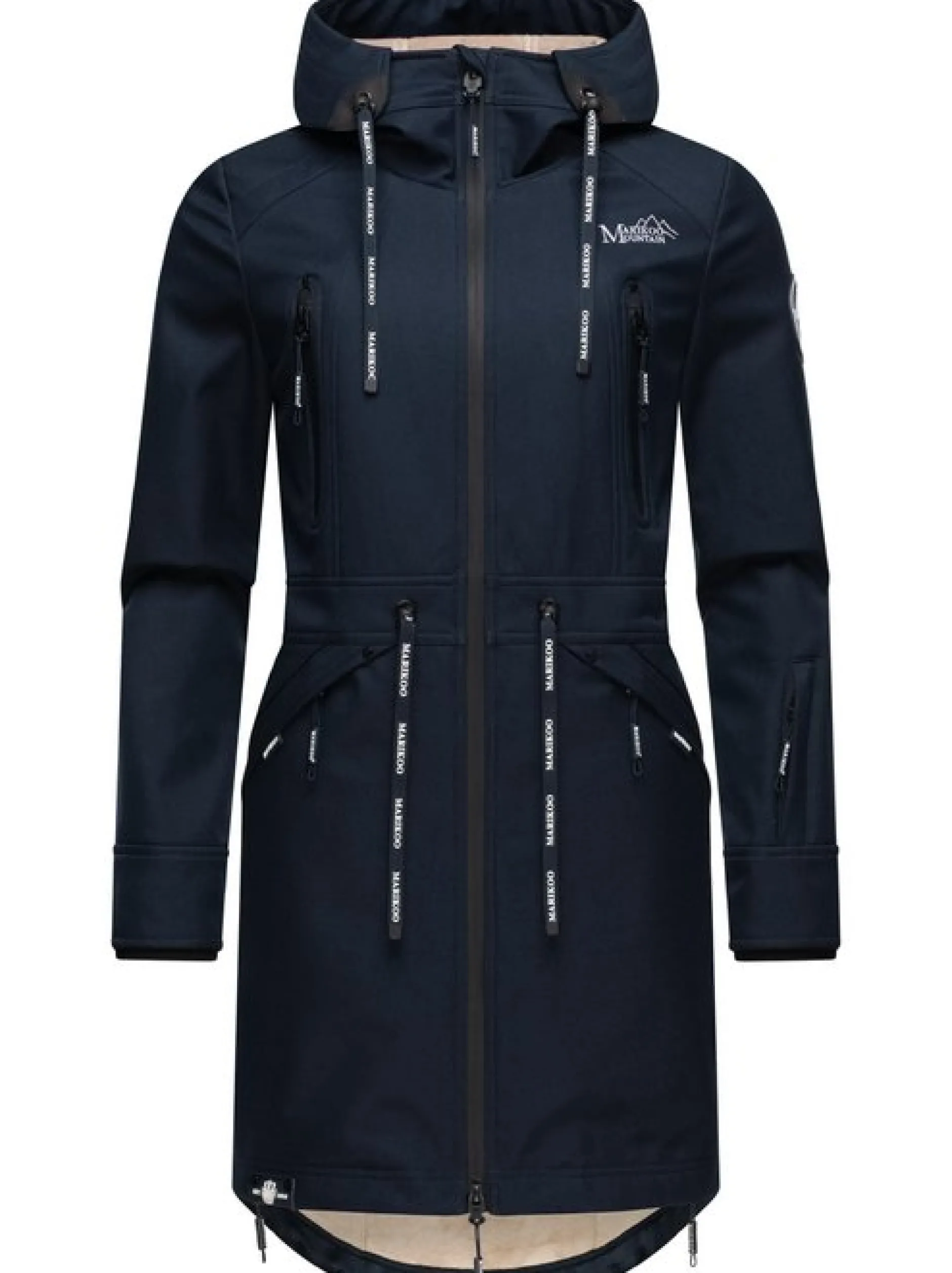 Marikoo Damen Funktionsmantel - Racquellee in marine