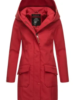 Marikoo Damen Softshellmantel - Mayleen in rot