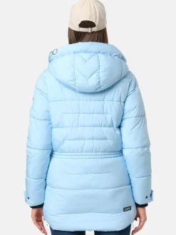 Marikoo Damen Steppjacke - Akumaa in hellblau