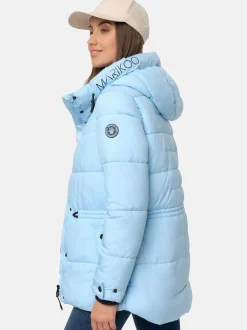 Marikoo Damen Steppjacke - Akumaa in hellblau