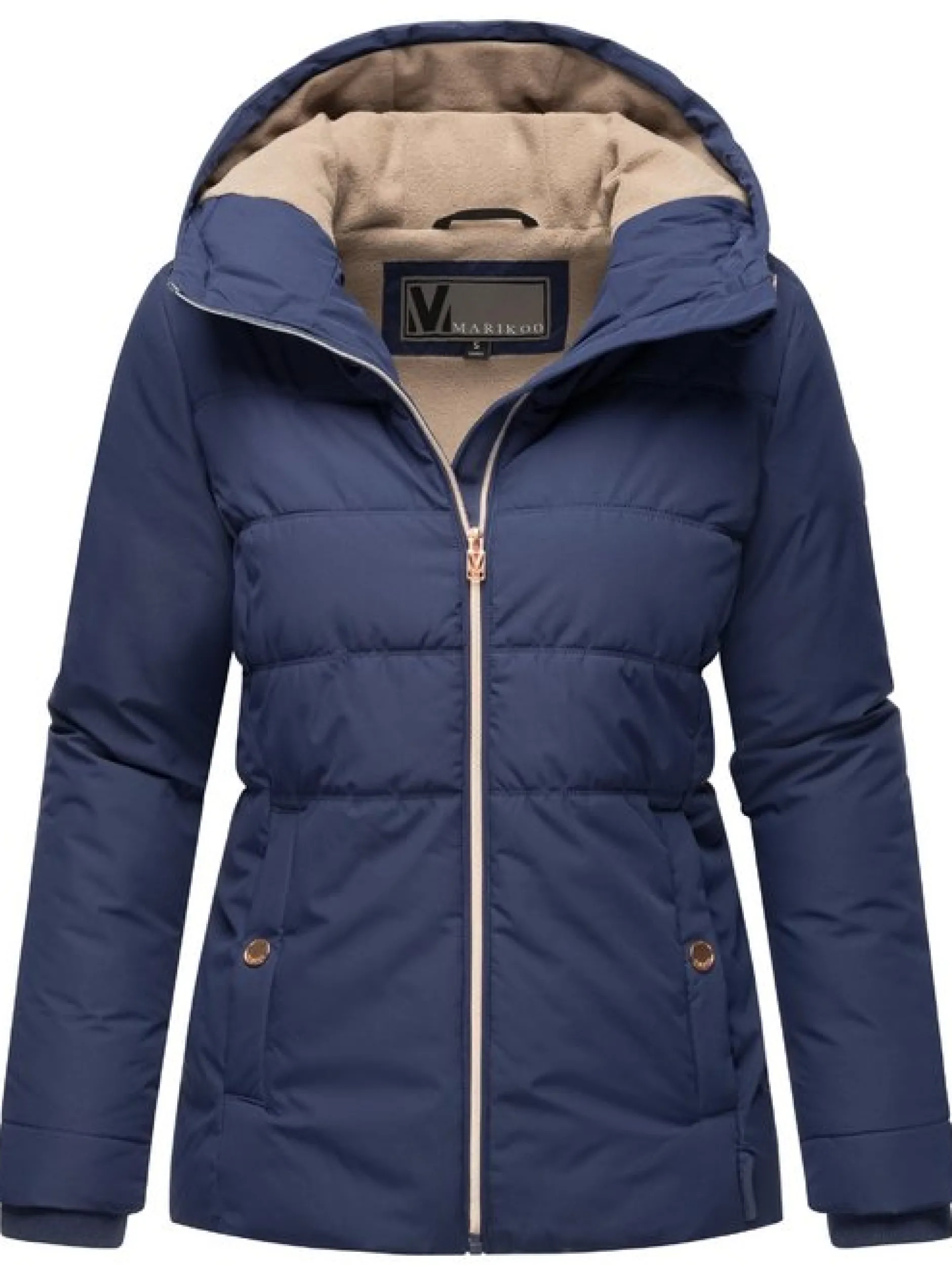 Marikoo Damen Steppjacke - Alemee 16 in blau