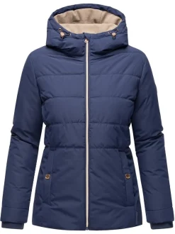 Marikoo Damen Steppjacke - Alemee 16 in blau