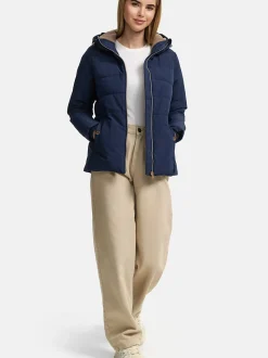 Marikoo Damen Steppjacke - Alemee 16 in blau