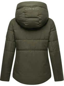Marikoo Damen Steppjacke - Elira 16 in oliv