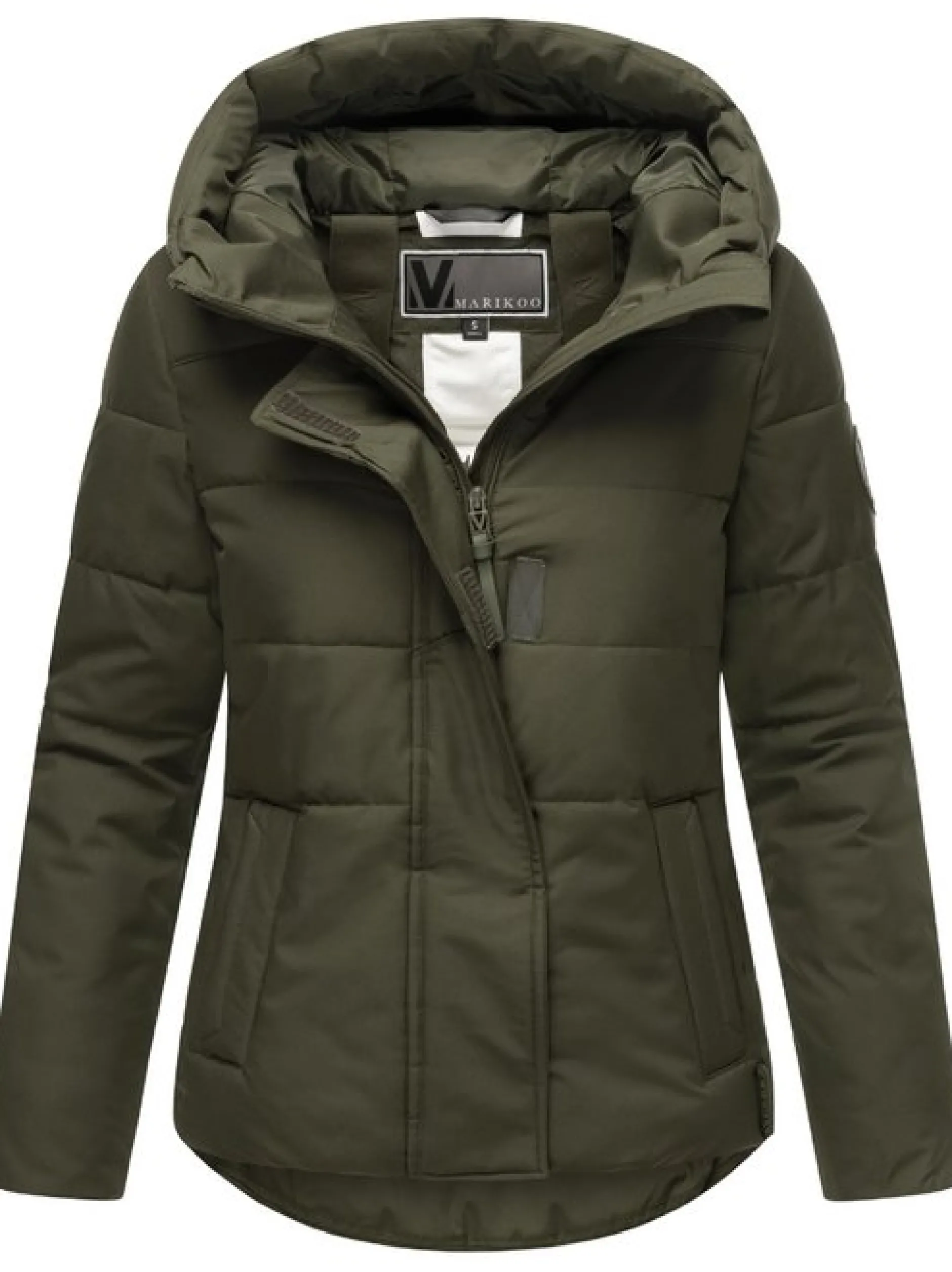 Marikoo Damen Steppjacke - Elira 16 in oliv