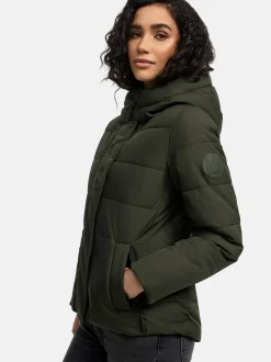 Marikoo Damen Steppjacke - Elira 16 in oliv