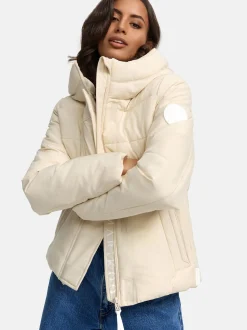 Marikoo Damen Steppjacke - Elira 16 in beige