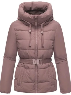 Marikoo Damen Steppjacke - Himee 16 in altrosa