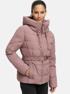 Marikoo Damen Steppjacke - Himee 16 in altrosa