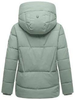 Marikoo Damen Steppjacke - Kuschelnasee 16 in mint