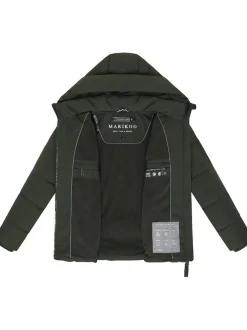 Marikoo Damen Steppjacke - Kuschelnasee 16 in oliv