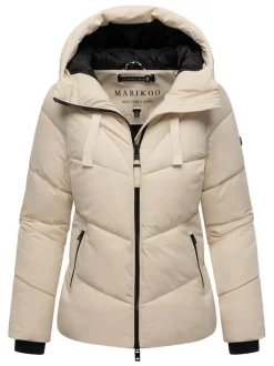 Marikoo Damen Steppjacke - Kwamee 16 in beige