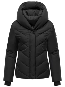 Marikoo Damen Steppjacke - Nadiraa 16 in schwarz