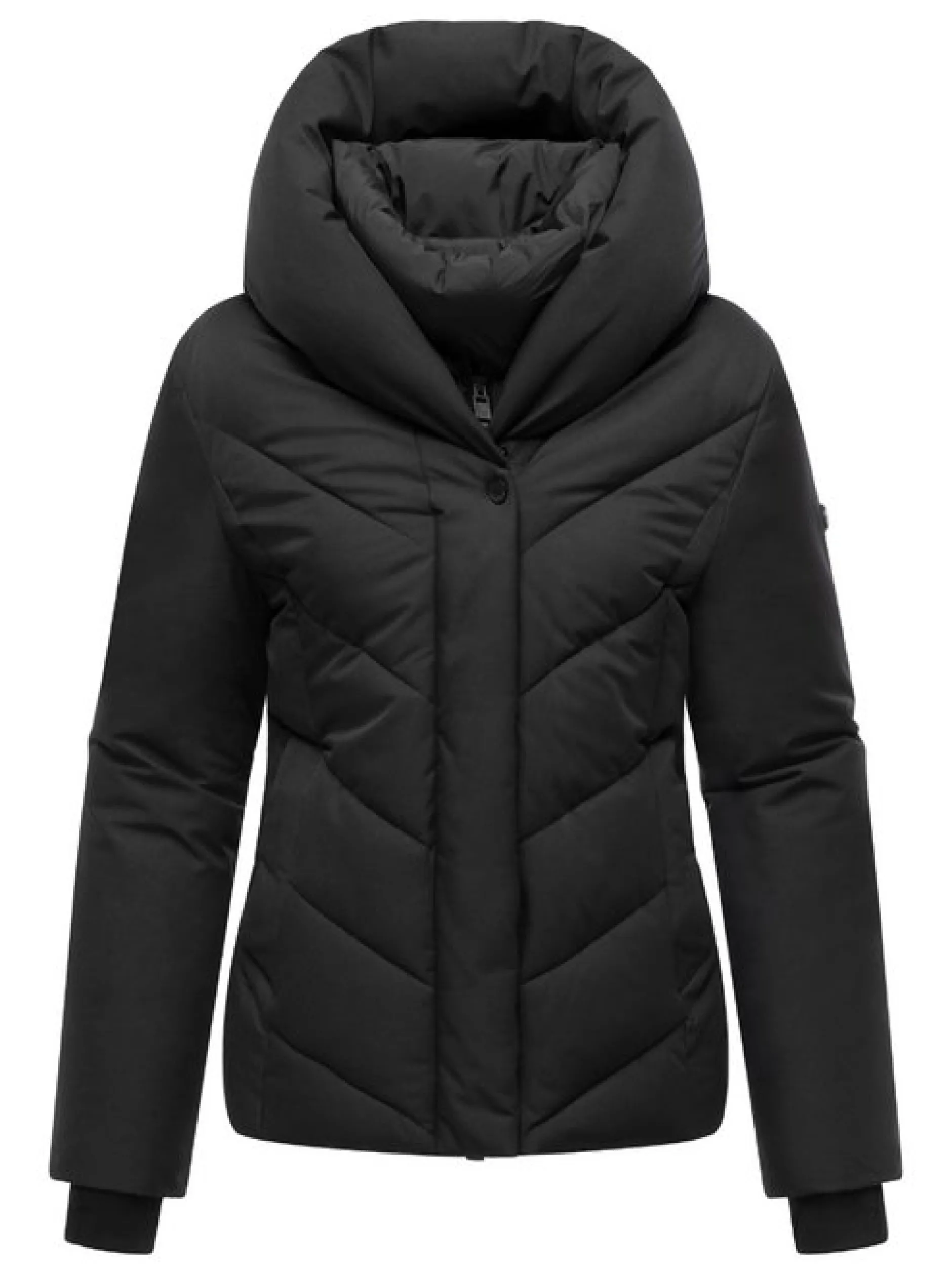 Marikoo Damen Steppjacke - Nadiraa 16 in schwarz