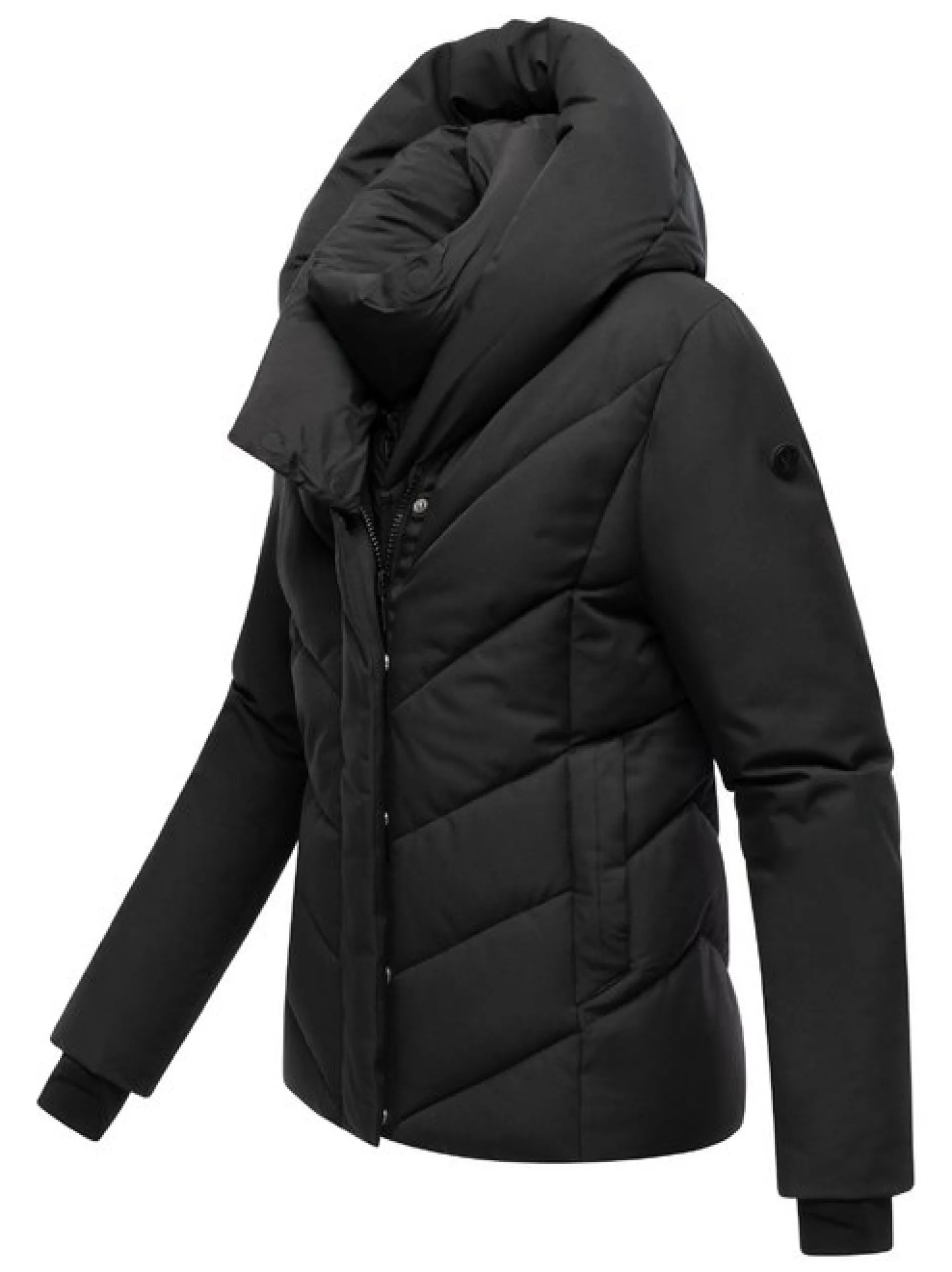 Marikoo Damen Steppjacke - Nadiraa 16 in schwarz