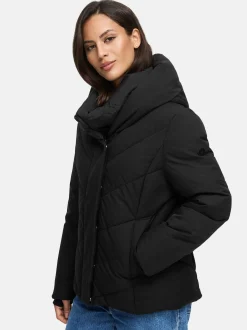 Marikoo Damen Steppjacke - Nadiraa 16 in schwarz