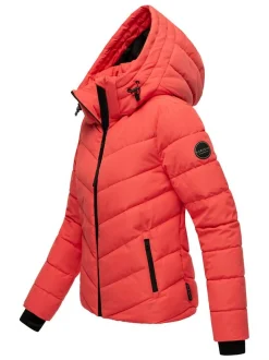 Marikoo Damen Steppjacke - Samuiaa XVI in koralle