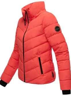 Marikoo Damen Steppjacke - Samuiaa XVI in koralle