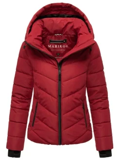 Marikoo Damen Steppjacke - Samuiaa XVI in rot