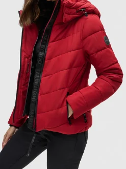 Marikoo Damen Steppjacke - Samuiaa XVI in rot