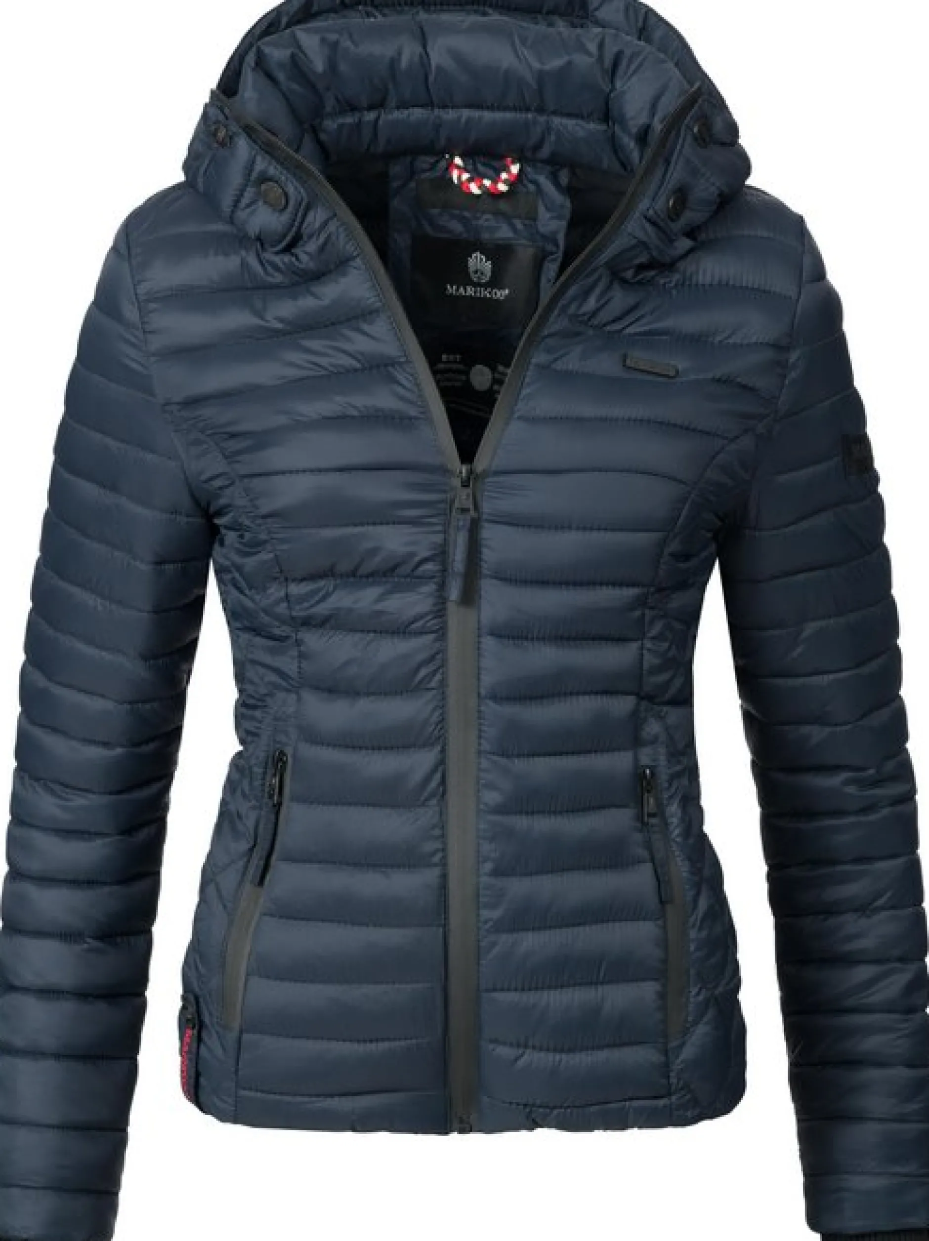 Marikoo Damen Steppjacke - Samtpfote in blau