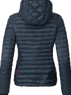Marikoo Damen Steppjacke - Samtpfote in blau