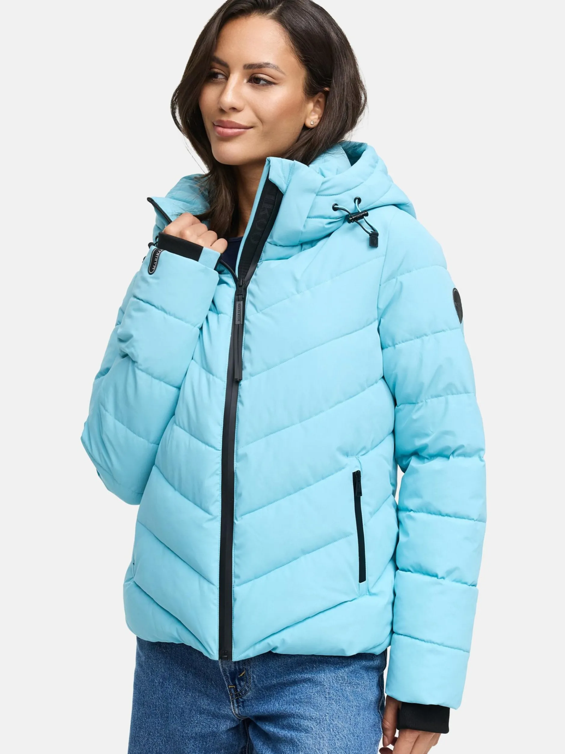 Marikoo Damen Steppjacke - Samuiaa XVI in blau
