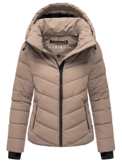 Marikoo Damen Steppjacke - Samuiaa XVI in taupe
