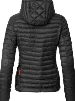 Marikoo Damen Steppjacke - Samtpfote in schwarz