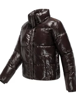 Marikoo Damen Steppjacke - Skyraa 16 in schoko