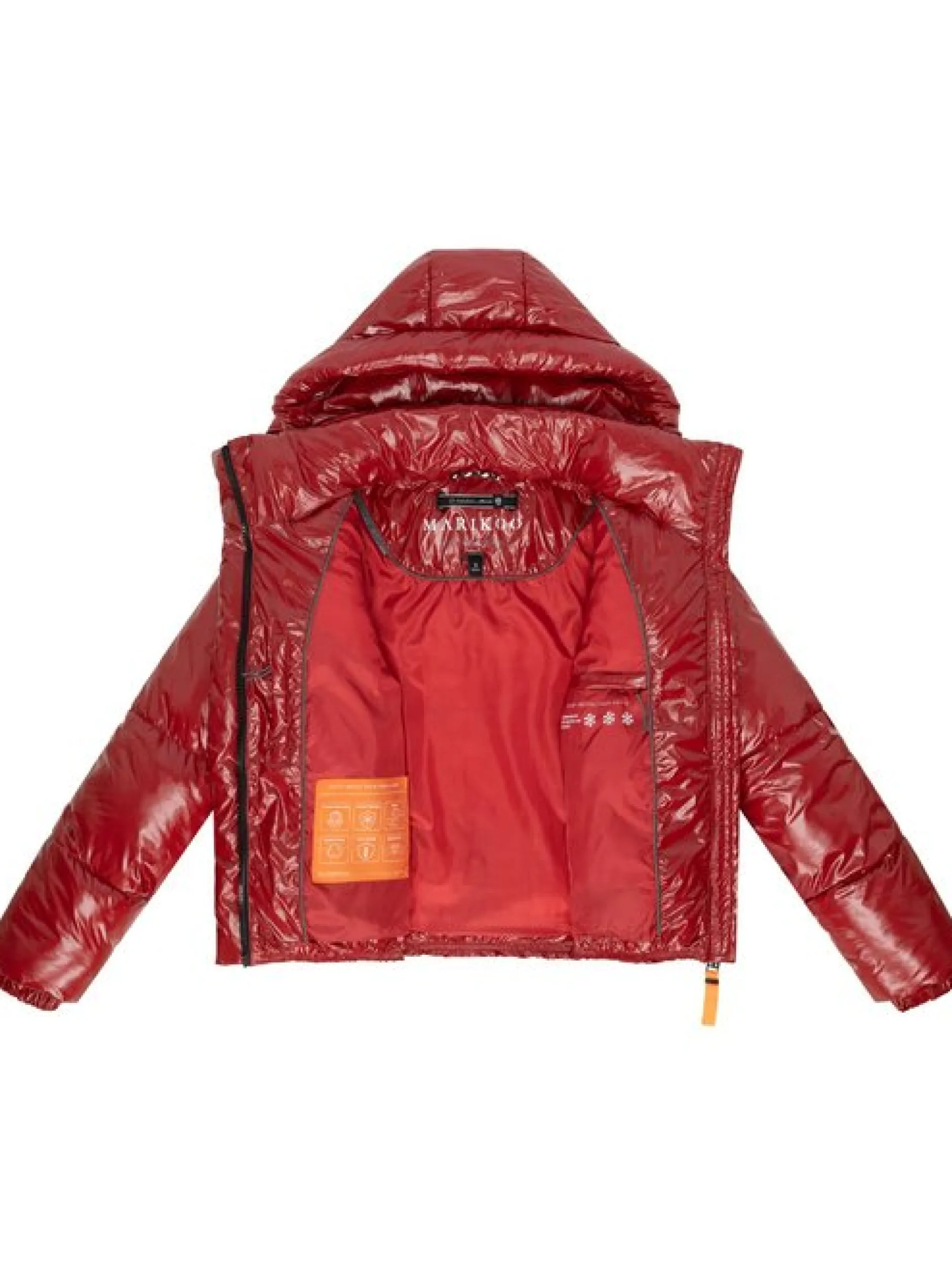 Marikoo Damen Steppjacke - Skyraa 16 in rot