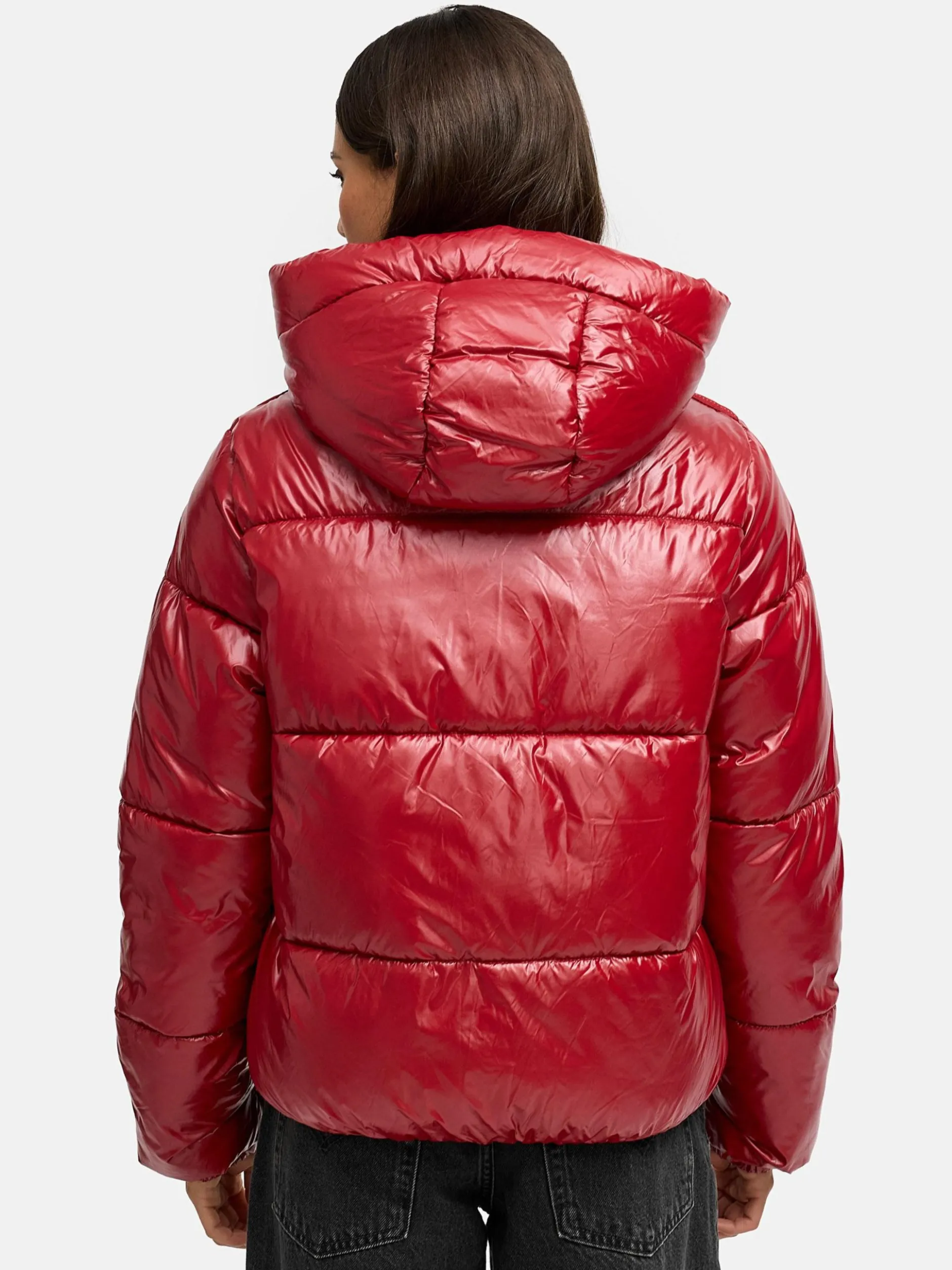 Marikoo Damen Steppjacke - Skyraa 16 in rot