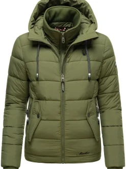 Marikoo Damen Steppjacke - Taisaa Prc in oliv