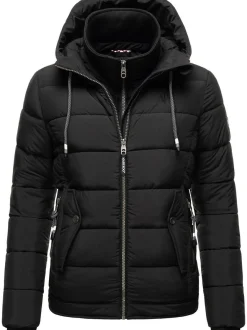 Marikoo Damen Steppjacke - Taisaa Prc in schwarz