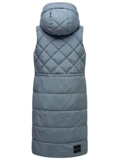 Marikoo Damen Steppweste - Narikaa 16 in blau
