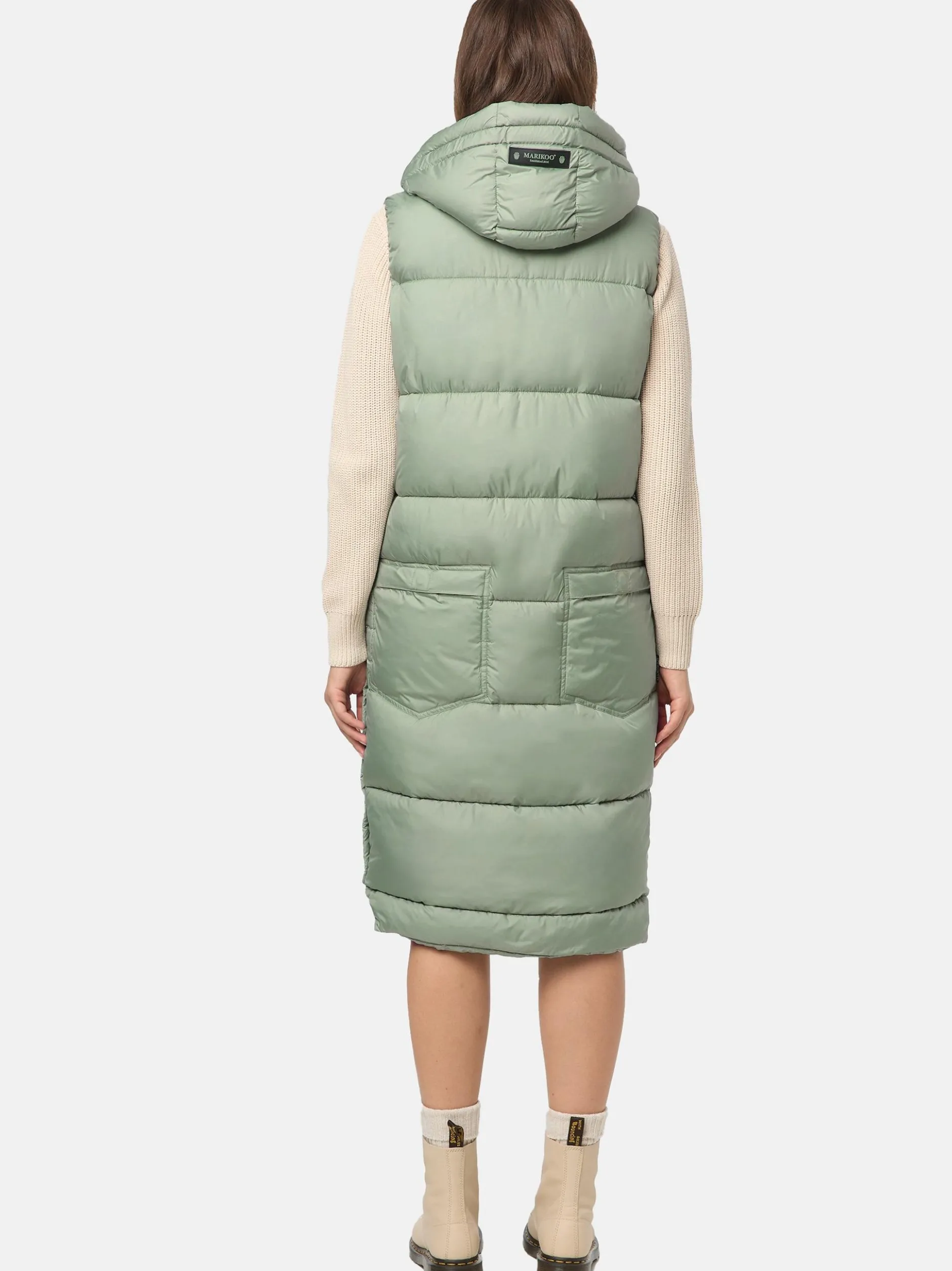 Marikoo Damen Steppweste - Sayorii in mint