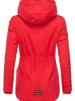 Marikoo Damen Winterjacke - Bikoo in rot