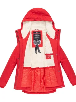 Marikoo Damen Winterjacke - Bikoo in rot