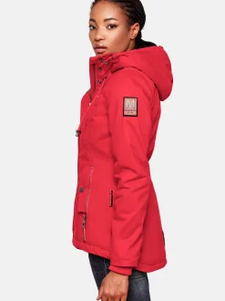 Marikoo Damen Winterjacke - Bikoo in rot