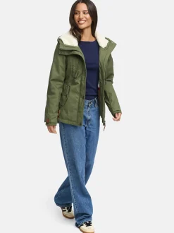 Marikoo Damen Winterjacke - Bikoo in oliv