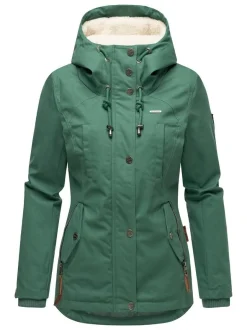 Marikoo Damen Winterjacke - Bikoo in grün