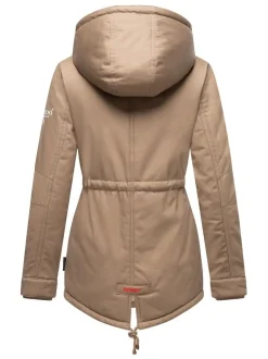 Marikoo Damen Winterjacke - Manolya in taupe