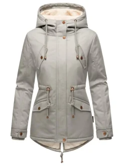 Marikoo Damen Winterjacke - Manolya in grau