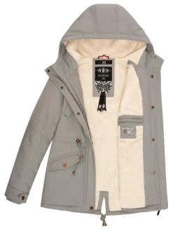 Marikoo Damen Winterjacke - Manolya in grau