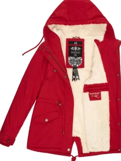 Marikoo Damen Winterjacke - Manolya in rot