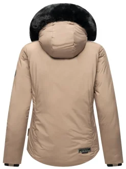 Marikoo Damen Winterjacke - Morinaa XVI in taupe