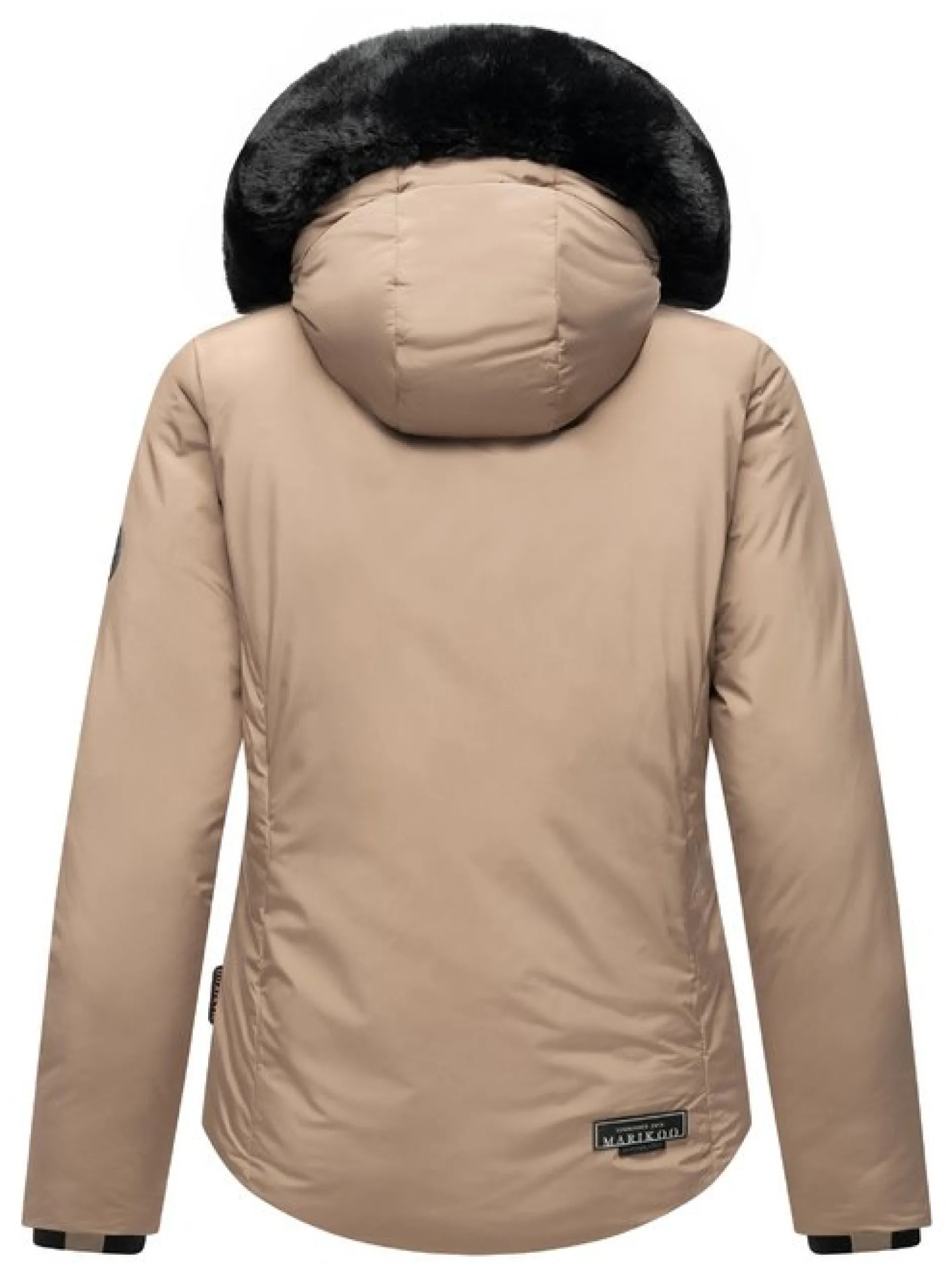 Marikoo Damen Winterjacke - Morinaa XVI in taupe