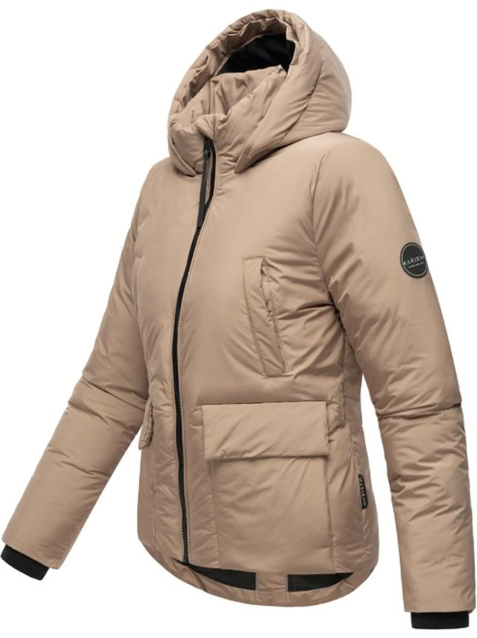 Marikoo Damen Winterjacke - Morinaa XVI in taupe